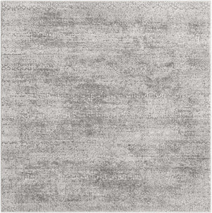 Gray 6' 1 x 6' 1 Finsbury Square Area Rug 60% Polypropylene & 40% Polyester Contemporary Carpet for Living Rooms, Dining, Offices for Sale at Rug Engine