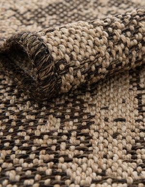Natural and Brown 2' 2 x 3' 1 Dunes Rectangle Area Rug 100% Polypropylene With Cotton Backing Carpet for Living, Dining, Office, Dorms, Bedrooms for Sale at Rug Engine
