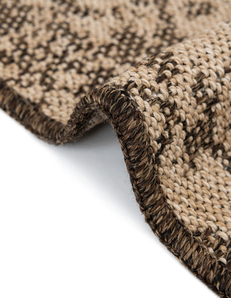 Natural and Brown 9' x 12' Dunes Rectangle Area Rug 100% Polypropylene With Cotton Backing Carpet for Living, Dining, Office, Dorms, Bedrooms for Sale at Rug Engine