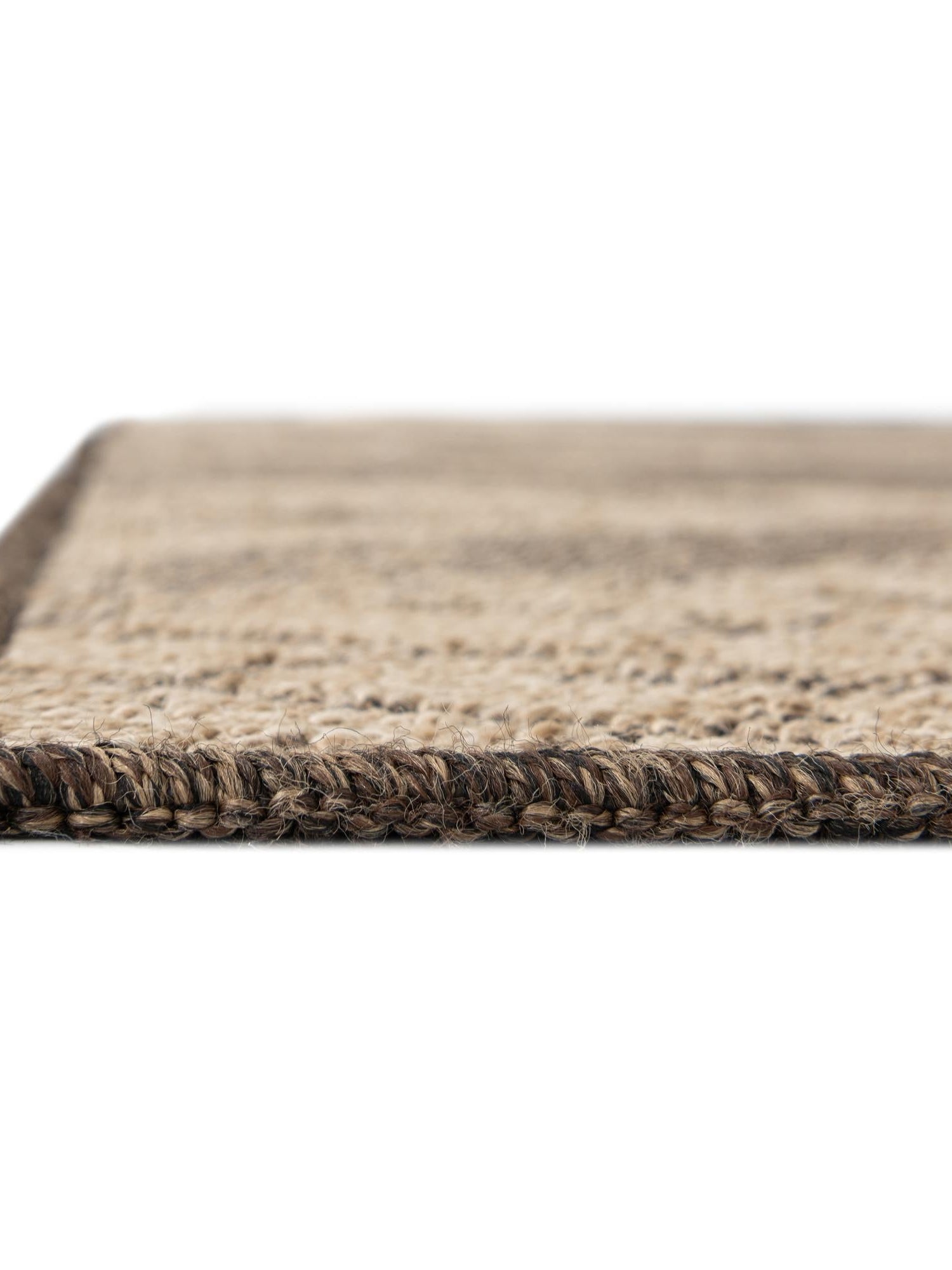 Natural and Brown 2' x 5' 3 Dunes Runner Area Rug 100% Polypropylene With Cotton Backing Carpet for Living, Dining, Office, Dorms, Bedrooms for Sale at Rug Engine
