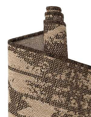Natural and Brown 2' 9 x 6' 1 Dunes Runner Area Rug 100% Polypropylene With Cotton Backing Carpet for Living, Dining, Office, Dorms, Bedrooms for Sale at Rug Engine