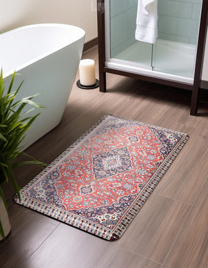 Red 2' x 3' Comfort Mat Rectangle Rug