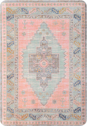 Rose Pink 2' x 3' Comfort Mat Rectangle Rug