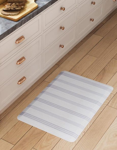 Anti-Fatigue White 2' x 3' Comfort Standing Mat  for Kitchen, Bath, Laundry Room, Office Colorful PVC Durable Non-Slip Water Resistant Spill Proof Rug Thick Rubber for Sale at Rug Engine