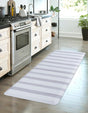 Anti-Fatigue White 2' x 5' Comfort Standing Mat  for Kitchen, Bath, Laundry Room, Office Colorful PVC Durable Non-Slip Water Resistant Spill Proof Rug Thick Rubber for Sale at Rug Engine