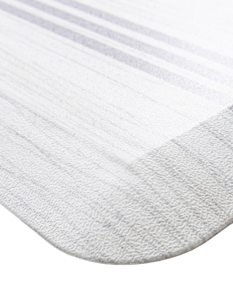 Anti-Fatigue White 2' x 5' Comfort Standing Mat  for Kitchen, Bath, Laundry Room, Office Colorful PVC Durable Non-Slip Water Resistant Spill Proof Rug Thick Rubber for Sale at Rug Engine