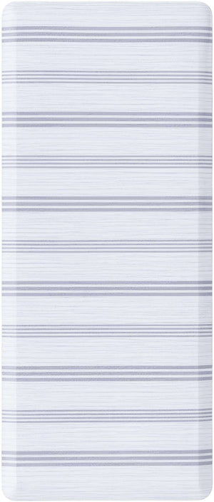 Anti-Fatigue White 2' x 5' Comfort Standing Mat  for Kitchen, Bath, Laundry Room, Office Colorful PVC Durable Non-Slip Water Resistant Spill Proof Rug Thick Rubber for Sale at Rug Engine