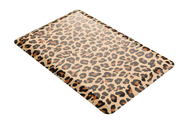Beige Brown 2' x 3' Comfort Mat Rectangle Rug