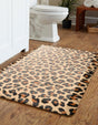 Beige Brown 2' x 3' Comfort Mat Rectangle Rug