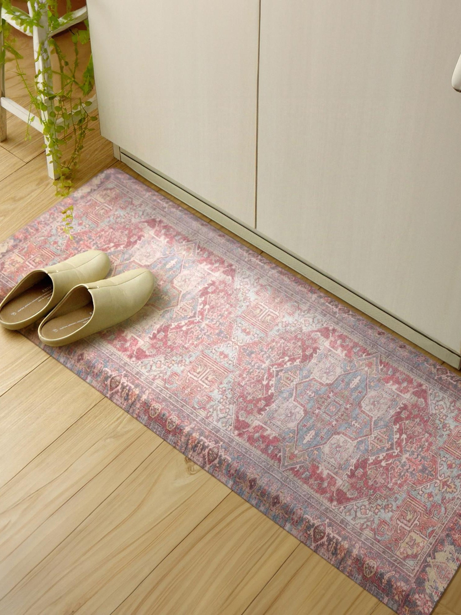 Anti-Fatigue Antique Red 2' x 3' Comfort Standing Mat  for Kitchen, Bath, Laundry Room, Office Colorful PVC Durable Non-Slip Water Resistant Spill Proof Rug Thick Rubber for Sale at Rug Engine