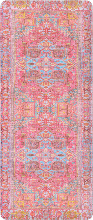 Anti-Fatigue Pink 2' x 5' Comfort Standing Mat  for Kitchen, Bath, Laundry Room, Office Colorful PVC Durable Non-Slip Water Resistant Spill Proof Rug Thick Rubber for Sale at Rug Engine