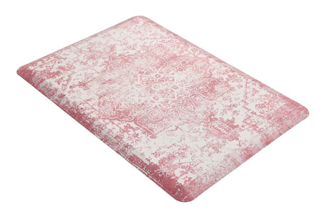 Anti-Fatigue Rose Pink 2' x 3' Comfort Standing Mat  for Kitchen, Bath, Laundry Room, Office Colorful PVC Durable Non-Slip Water Resistant Spill Proof Rug Thick Rubber for Sale at Rug Engine