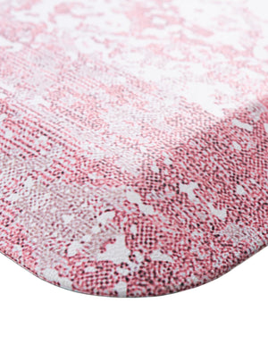 Anti-Fatigue Rose Pink 2' x 5' Comfort Standing Mat  for Kitchen, Bath, Laundry Room, Office Colorful PVC Durable Non-Slip Water Resistant Spill Proof Rug Thick Rubber for Sale at Rug Engine