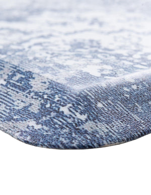 Blue 2' x 5' Comfort Mat Rectangle Rug