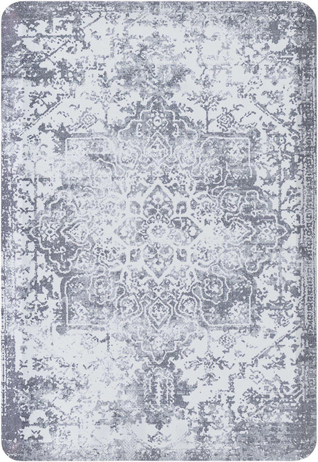 Gray 2' x 3' Comfort Mat Rectangle Rug