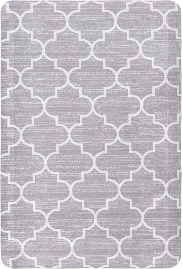 Gray 2' x 3' Comfort Mat Rectangle Rug