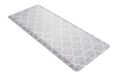 Anti-Fatigue Gray 2' x 5' Comfort Standing Mat  for Kitchen, Bath, Laundry Room, Office Colorful PVC Durable Non-Slip Water Resistant Spill Proof Rug Thick Rubber for Sale at Rug Engine