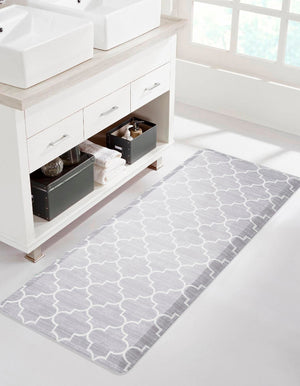 Gray 2' x 3' Comfort Mat Rectangle Rug