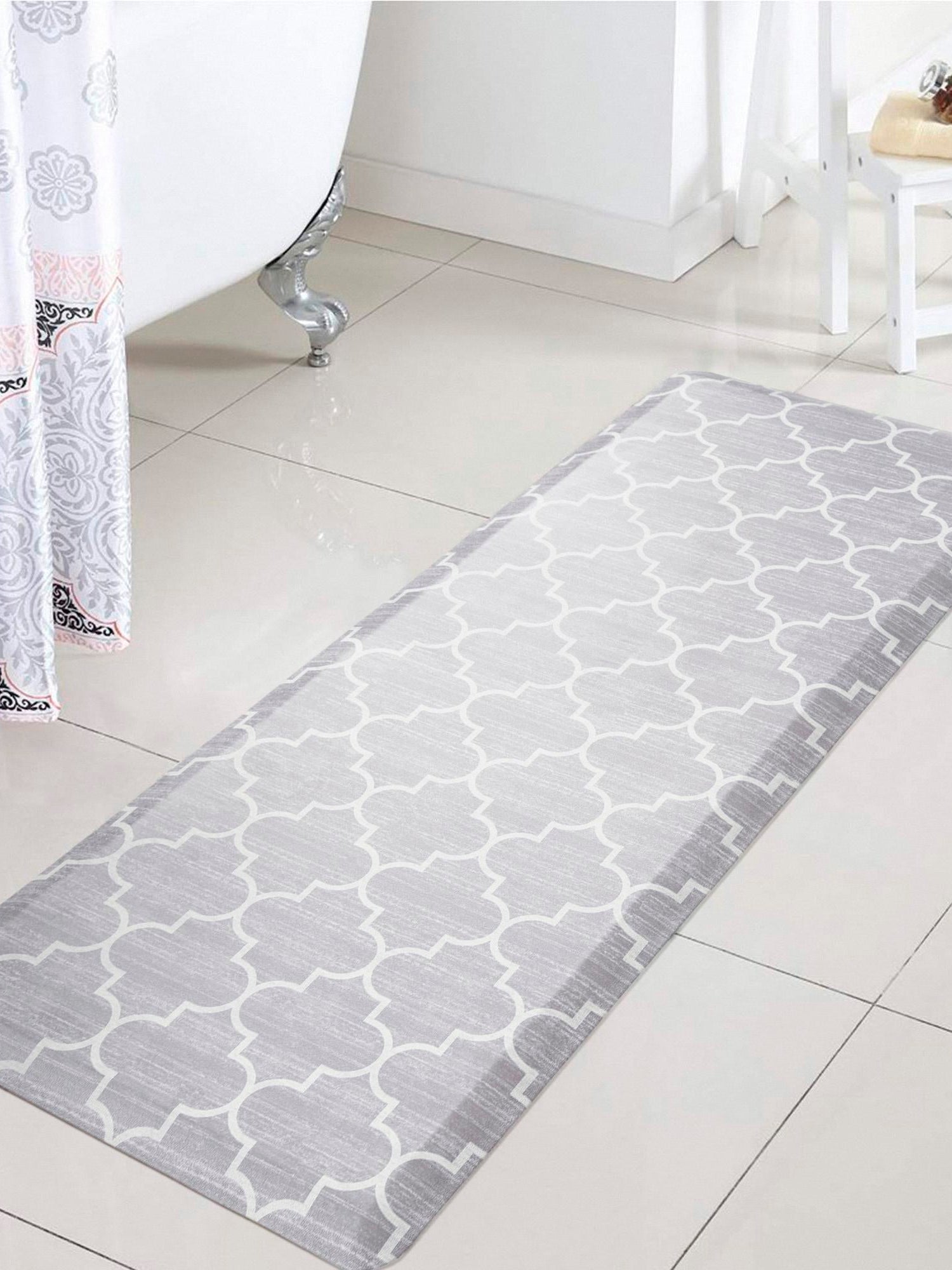 Anti-Fatigue Gray 2' x 3' Comfort Standing Mat  for Kitchen, Bath, Laundry Room, Office Colorful PVC Durable Non-Slip Water Resistant Spill Proof Rug Thick Rubber for Sale at Rug Engine