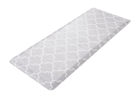 Anti-Fatigue Gray 2' x 5' Comfort Standing Mat  for Kitchen, Bath, Laundry Room, Office Colorful PVC Durable Non-Slip Water Resistant Spill Proof Rug Thick Rubber for Sale at Rug Engine