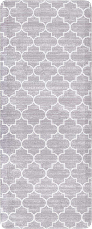 Gray 2' x 5' Comfort Mat Rectangle Rug