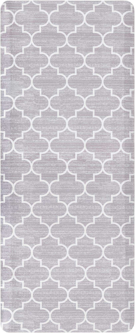 Gray 2' x 5' Comfort Mat Rectangle Rug