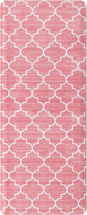 Rose Pink 2' x 5' Comfort Mat Rectangle Rug
