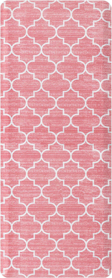 Rose Pink 2' x 5' Comfort Mat Rectangle Rug