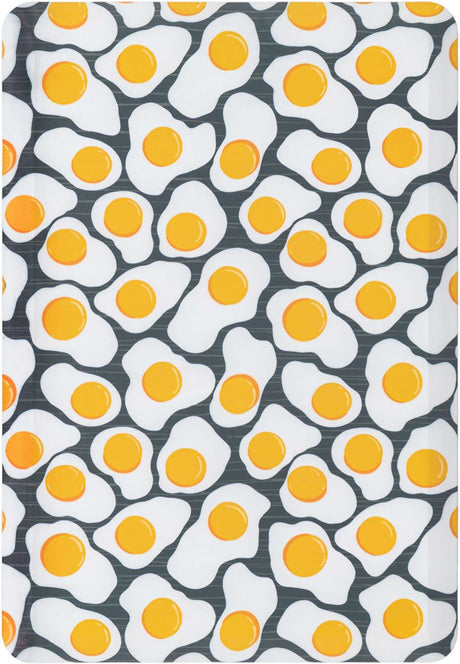 Black and White 2' x 3' Comfort Mat Rectangle Rug