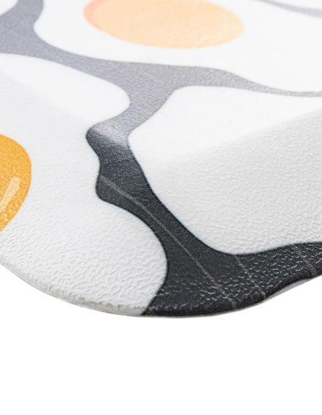 Anti-Fatigue Black and White 2' x 5' Comfort Standing Mat  for Kitchen, Bath, Laundry Room, Office Colorful PVC Durable Non-Slip Water Resistant Spill Proof Rug Thick Rubber for Sale at Rug Engine