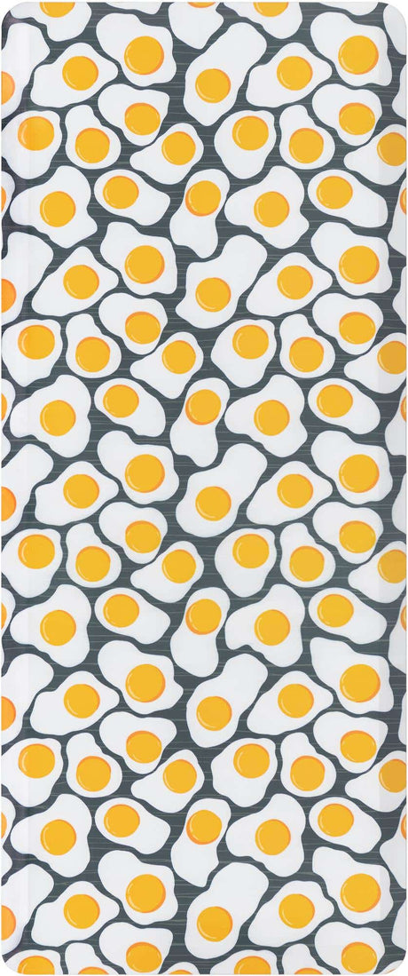 Anti-Fatigue Black and White 2' x 5' Comfort Standing Mat  for Kitchen, Bath, Laundry Room, Office Colorful PVC Durable Non-Slip Water Resistant Spill Proof Rug Thick Rubber for Sale at Rug Engine