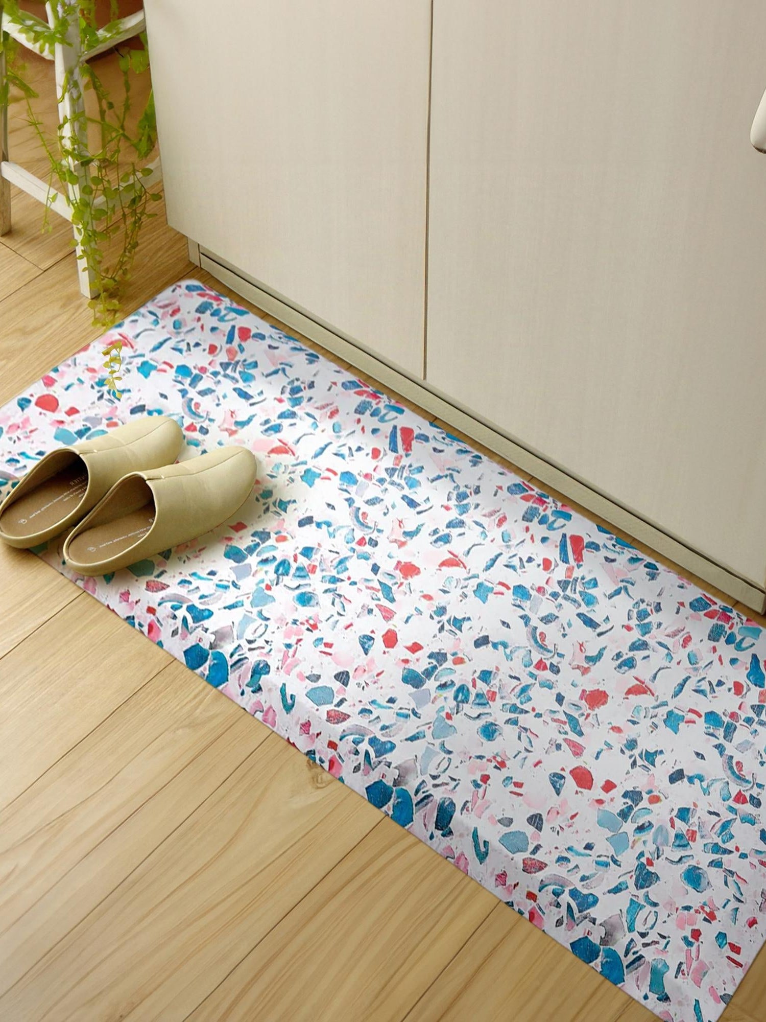 Anti-Fatigue Multicolor 2' x 3' Comfort Standing Mat  for Kitchen, Bath, Laundry Room, Office Colorful PVC Durable Non-Slip Water Resistant Spill Proof Rug Thick Rubber for Sale at Rug Engine