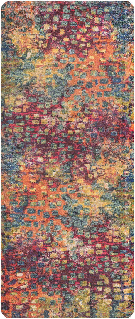 Multicolor 2' x 5' Comfort Mat Rectangle Rug