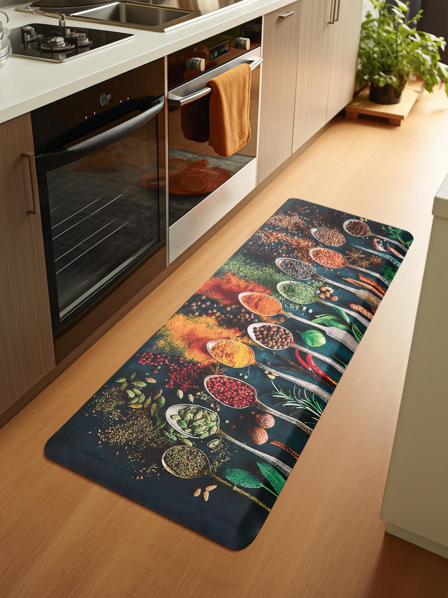 Anti-Fatigue Multicolor 2' x 5' Comfort Standing Mat  for Kitchen, Bath, Laundry Room, Office Colorful PVC Durable Non-Slip Water Resistant Spill Proof Rug Thick Rubber for Sale at Rug Engine