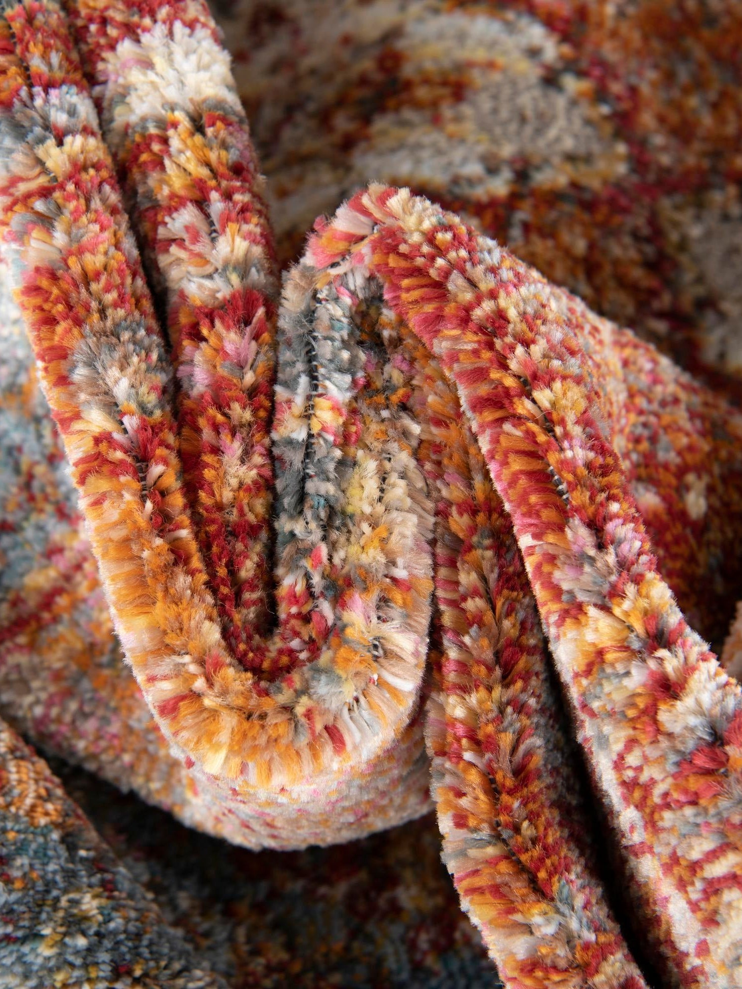 Rust Red 7' 10 x 7' 10 Baracoa Square Area Rug 100% Polypropylene Distressed Vintage Living Dining Room Office Traditional Carpet for Sale at Rug Engine