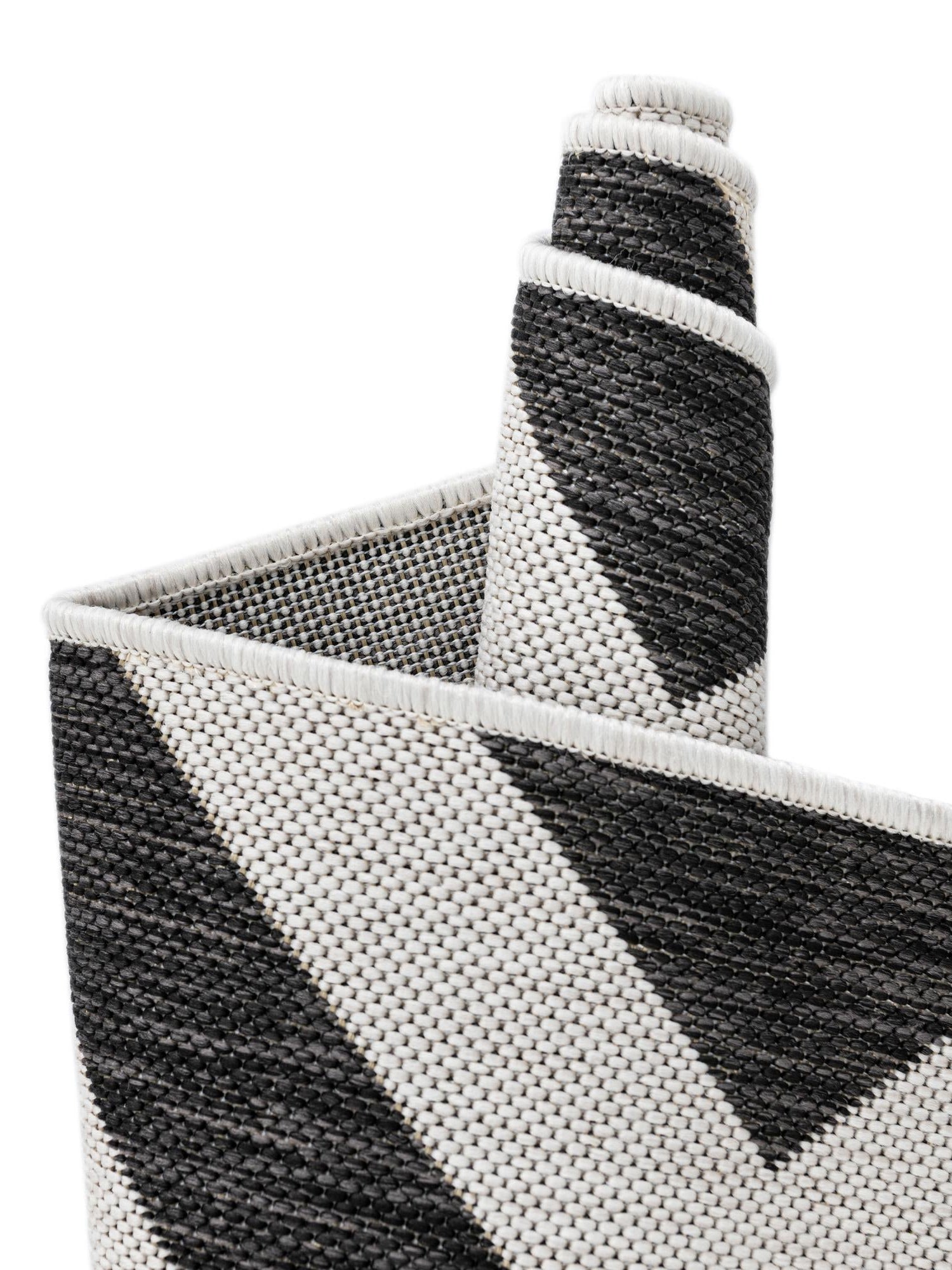 Charcoal Gray 7' 10 x 7' 10 Jill Zarin Outdoor Octagon Area Rug Weather Resistant for Patio, Deck, Terrace, Balcony, Porch Durable 100% Polypropylene Carpet for Outside for Sale at Rug Engine