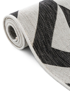 Charcoal Gray 7' 10 x 7' 10 Jill Zarin Outdoor Octagon Area Rug Weather Resistant for Patio, Deck, Terrace, Balcony, Porch Durable 100% Polypropylene Carpet for Outside for Sale at Rug Engine