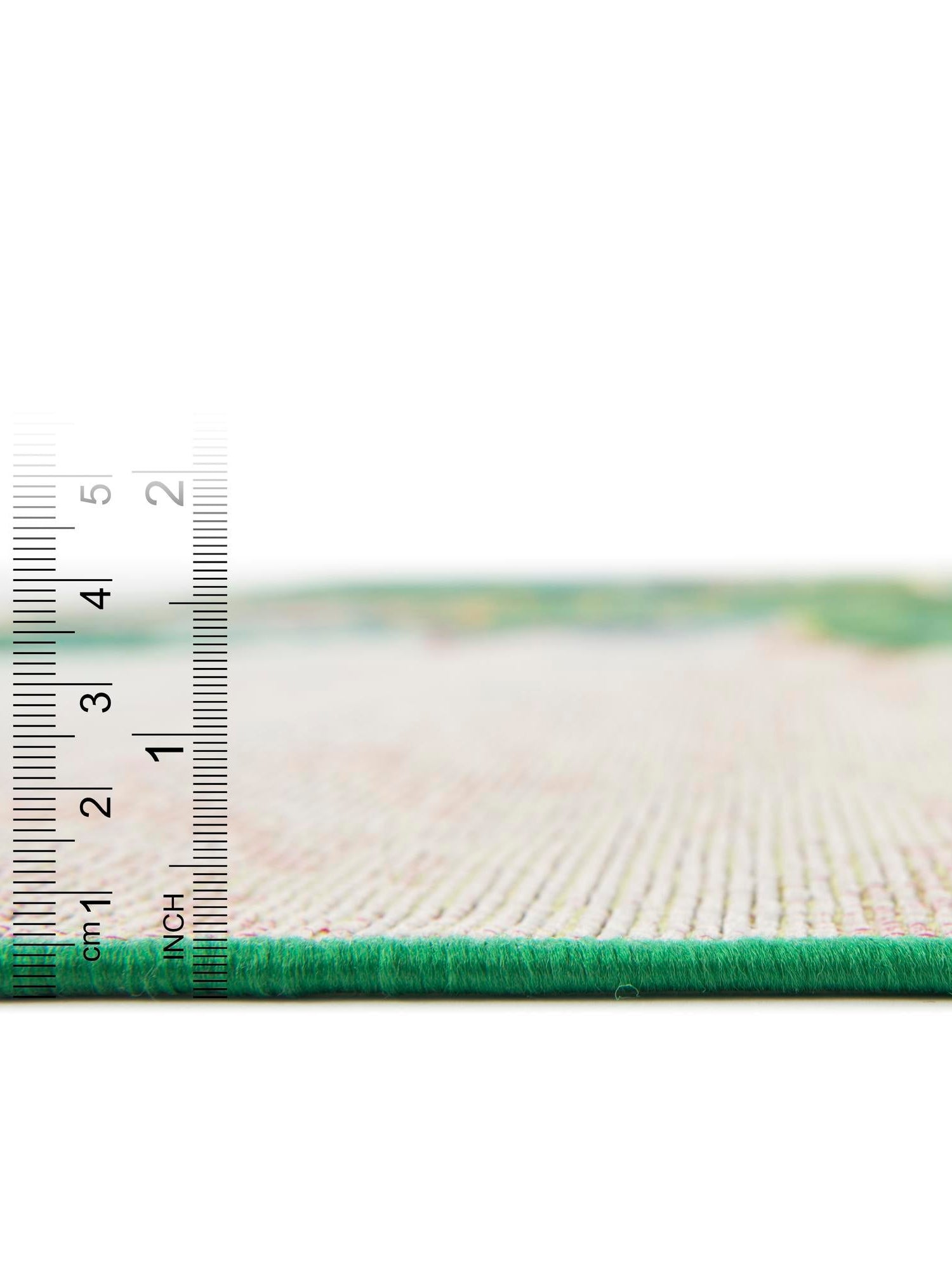 Multicolor 7' 1 x 7' 1 Outdoor Botanical Round Area Rug Weather Resistant for Patio, Deck, Terrace, Balcony, Porch Polypropylene Garden Floral Tropical Carpet for Sale at Rug Engine