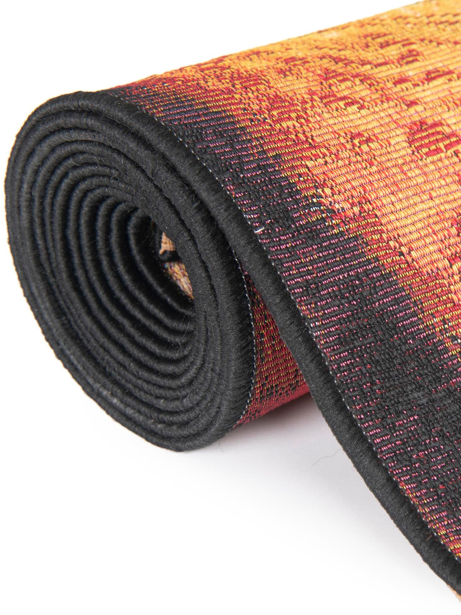 Multicolor 2' 7 x 12' Outdoor Coastal Runner Area Rug Weather Resistant for Patio, Deck, Terrace, Balcony, Porch 100% Polypropylene Coastal Decor Carpet for Sale at Rug Engine