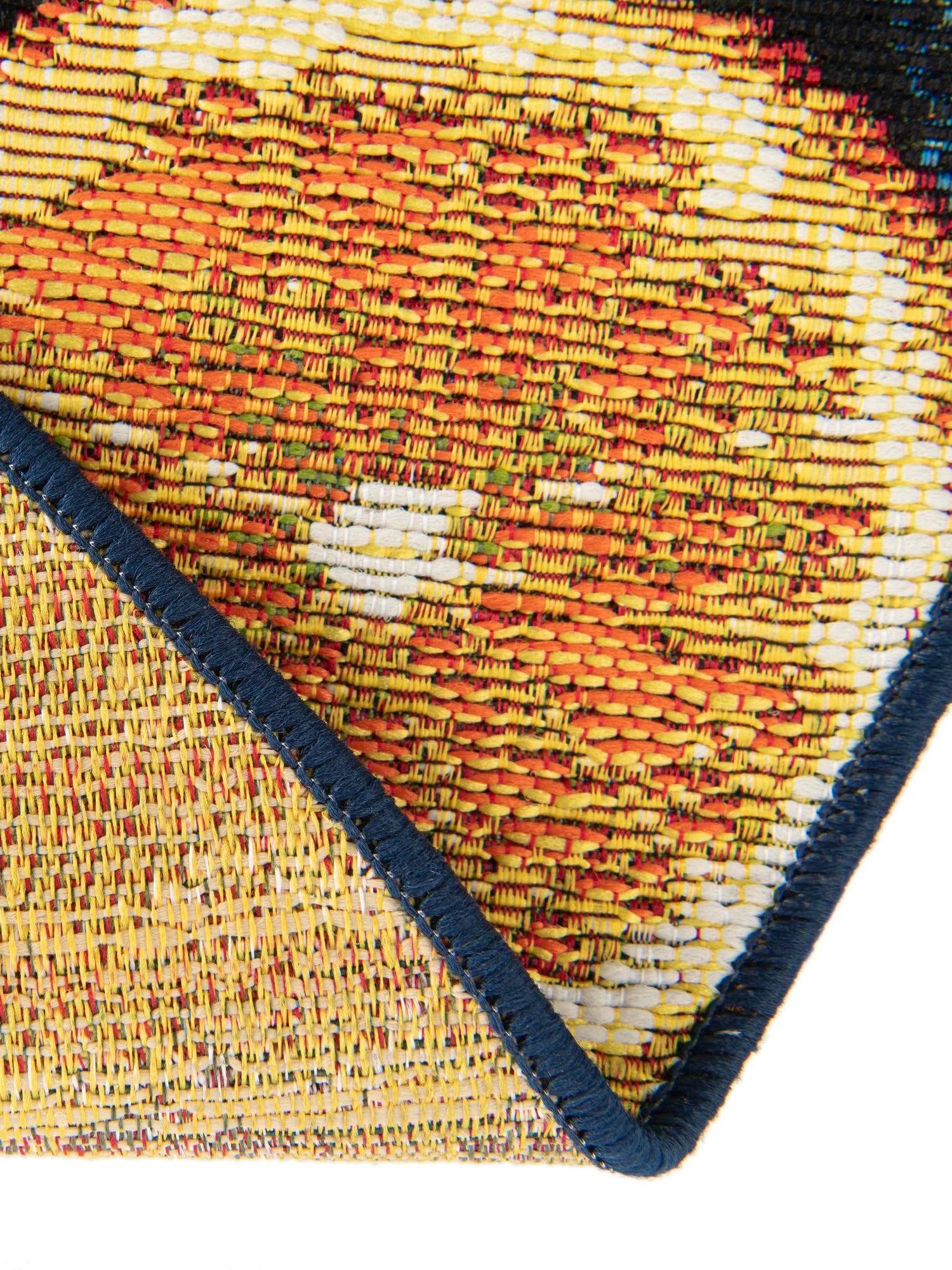Multicolor 12' x 12' Outdoor Coastal Round Area Rug Weather Resistant for Patio, Deck, Terrace, Balcony, Porch 100% Polypropylene Coastal Decor Carpet for Sale at Rug Engine
