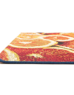 Multicolor 10' x 10' Outdoor Coastal Square Area Rug Weather Resistant for Patio, Deck, Terrace, Balcony, Porch 100% Polypropylene Coastal Decor Carpet for Sale at Rug Engine