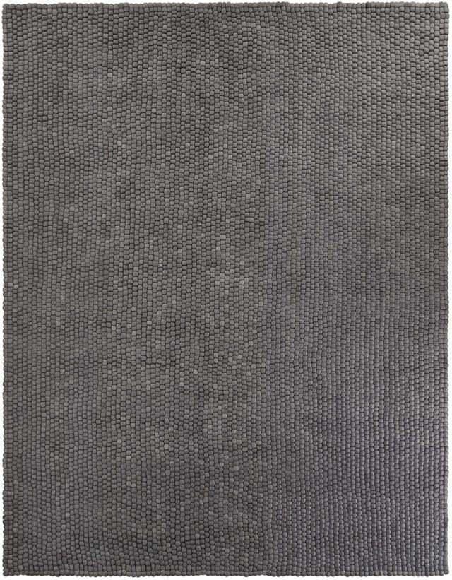 Gray 10' x 13' 1 Felt Ball Rectangle Area Rug Stunning All Natural 100% Wool Luxury Hand Woven Carpet for Modern Home Interiors Soft Touch Marshmallow Rug for Sale at Rug Engine