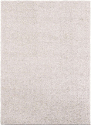Ivory 7' 10 x 11' Solo Rectangle Area Rug Thick Soft Touch Fluffy & Plush Shaggy Pile