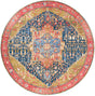 Multicolor 12' x 12' Outdoor Traditional Round Rug
