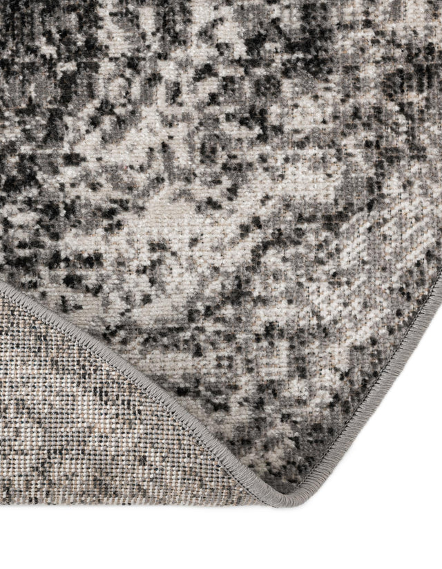 Charcoal 5' 3 x 8' Aarhus Oval Area Rug 100% Polypropylene With Jute Foundation Living Room Bedroom Carpet for Sale at Rug Engine