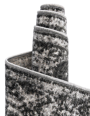 Charcoal 7' 10 x 7' 10 Aarhus Square Area Rug 100% Polypropylene With Jute Foundation Living Room Bedroom Carpet for Sale at Rug Engine