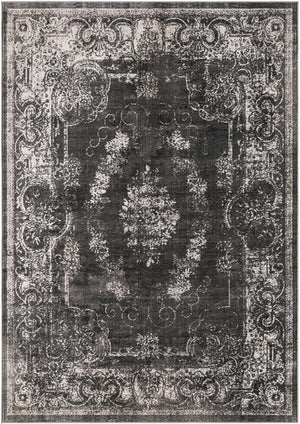 Charcoal 7' 10 x 11' Aarhus Rectangle Area Rug 100% Polypropylene With Jute Foundation Living Room Bedroom Carpet for Sale at Rug Engine
