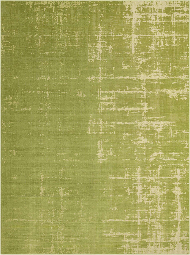 Green 9' 10 x 13' 3 Valencia Rectangle Area Rug Modern Abstract Durable Carpet for Living Room, Dining, Office, Bedrooms, Dorm Rooms for Sale at Rug Engine