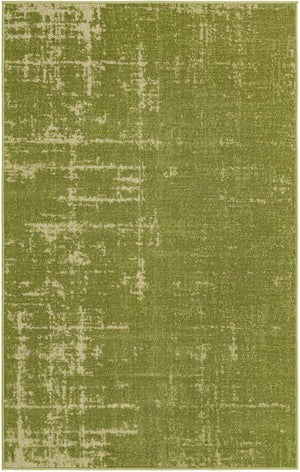Green 3' 3 x 5' 3 Valencia Rectangle Area Rug Modern Abstract Durable Carpet for Living Room, Dining, Office, Bedrooms, Dorm Rooms for Sale at Rug Engine