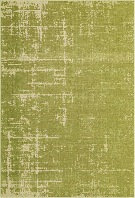Green 6' 1 x 9' Valencia Rectangle Area Rug Modern Abstract Durable Carpet for Living Room, Dining, Office, Bedrooms, Dorm Rooms for Sale at Rug Engine